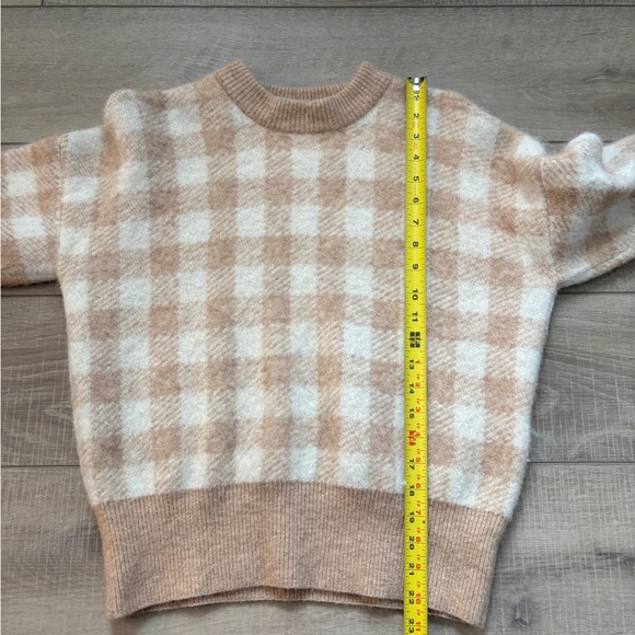 Sezane Becky Plaid Gingham Jumper - Picture 10 of 14